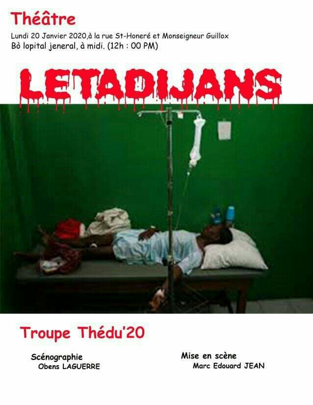 Thédu&rsquo;20, entre nécro -spectacle et spectralité : la prestation à la rue monseigneur Guilloux