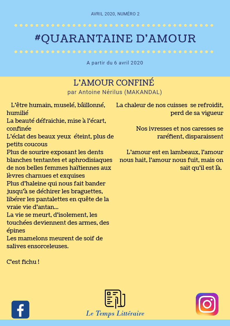 L&rsquo;amour confiné
