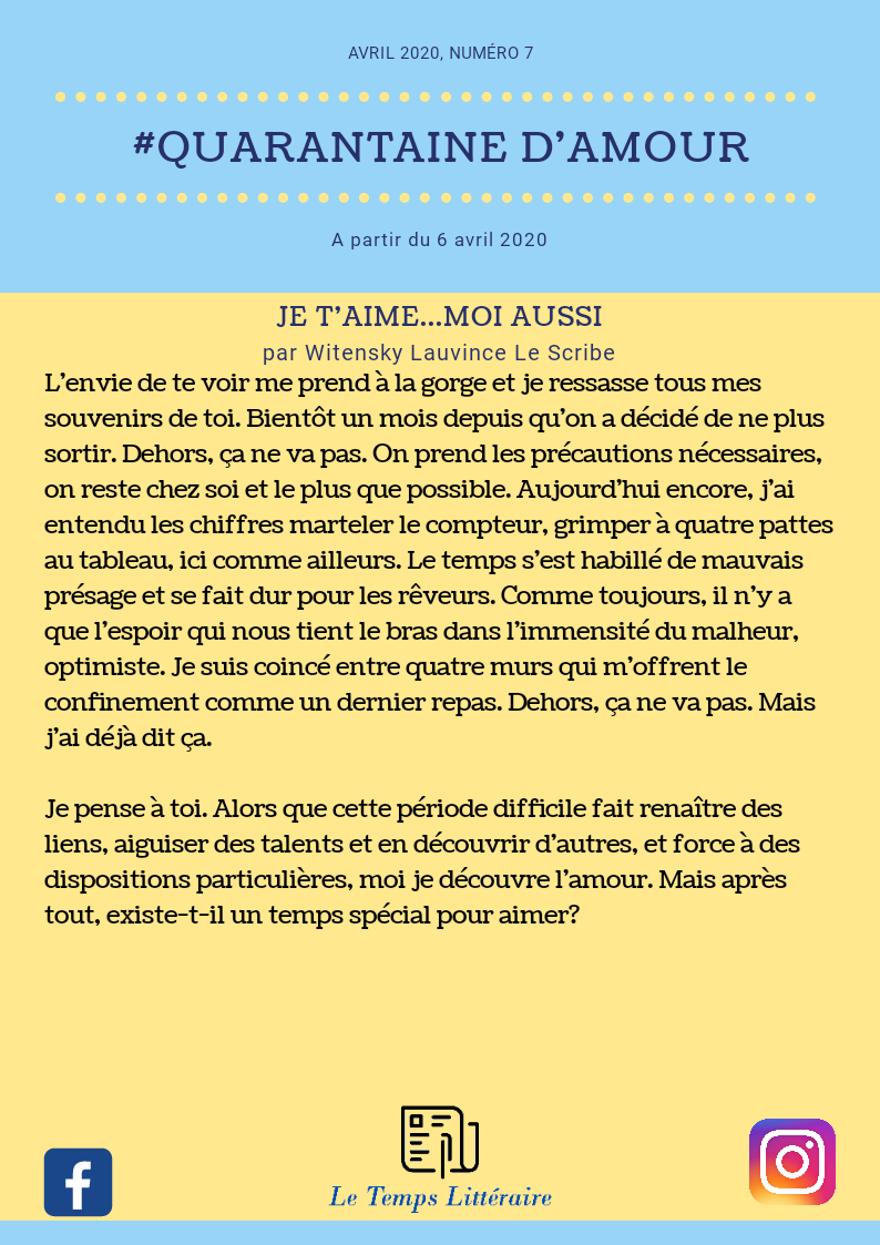 Je t’aime…moi aussi